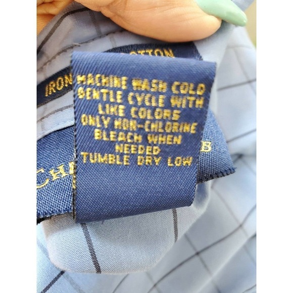 Charter Club Button Down Shirt Print Top Size 20W - Picture 9 of 10